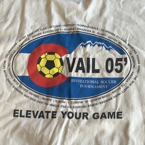 2005 Vail Invitational Soccer tournament Tee